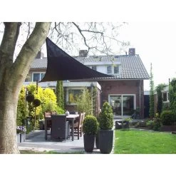 Sunfighters Driehoek 4x5x5,4 Zwart -Buitenparasol Winkel 982aa895fa17436ea526835ac4a82654