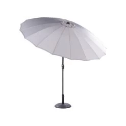 Beliani Marktscherm BAIA - Grijs Polyester 9 Beliani Marktscherm BAIA - Grijs Polyester -Buitenparasol Winkel 9a689f87395f405f8a3e10b73908c42f