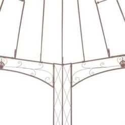 VidaXL Tuinpaviljoen 4 M Ijzer Antiekbruin -Buitenparasol Winkel af374f54c0264ac1bb4485b62546c11c