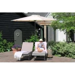 PimXL Luxe 8-ribs Parasol - Ø300cm - Ecru 8 PimXL Luxe 8-ribs Parasol - Ø300cm - Ecru -Buitenparasol Winkel af8cc635ebfd44f791e0c3dc99a3eeb8