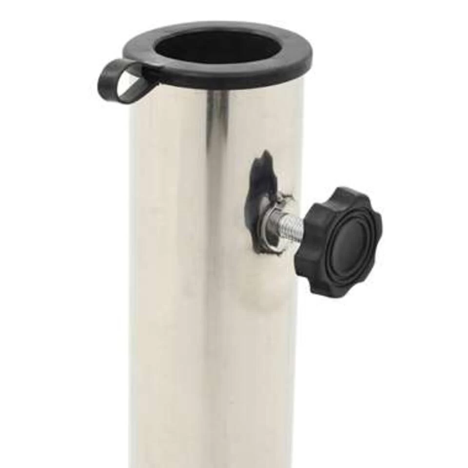 VidaXL Parasolvoet Vierkant 20 Kg Graniet Zwart 6 VidaXL Parasolvoet Vierkant 20 Kg Graniet Zwart - Afbeelding 4