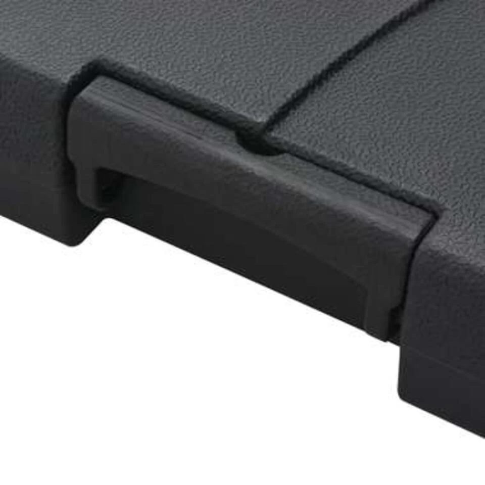 VIDAXL Parasolvoet Draagbaar Gevuld Met Zand / Water 60 L 6 VIDAXL Parasolvoet Draagbaar Gevuld Met Zand / Water 60 L - Afbeelding 4