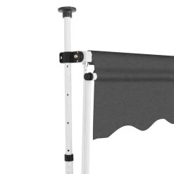 VidaXL Luifel Handmatig Uittrekbaar 400 Cm Antraciet -Buitenparasol Winkel ed8cfa4b14794747bd5a2bc4ebc48b7d