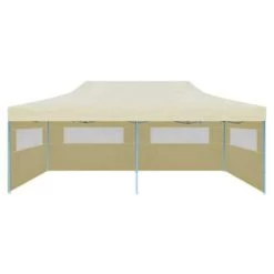 VidaXL Partytent Pop-up Inklapbaar 3x6 M Crème -Buitenparasol Winkel f0c387cb13314905999d7da48e297d32