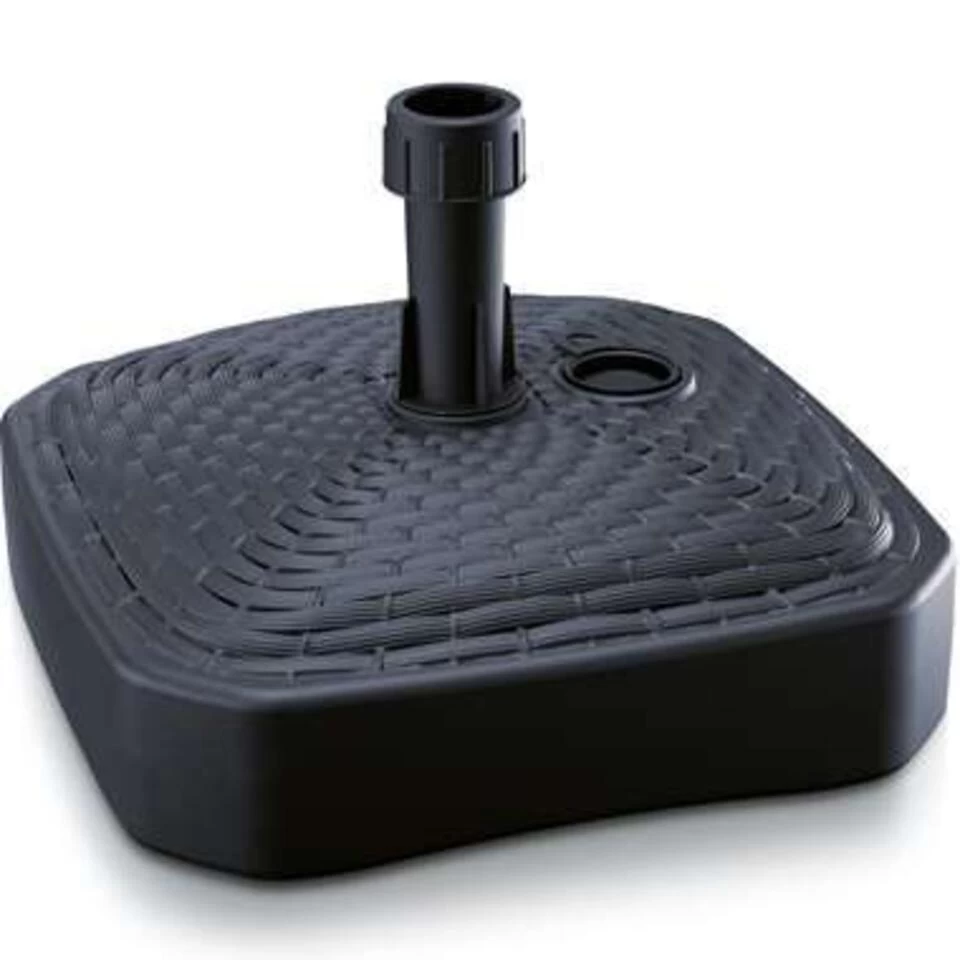 Prosperplast Parasolvoet - Vierkant - Rotan - Antraciet - 12 L 4 Prosperplast Parasolvoet - Vierkant - Rotan - Antraciet - 12 L - Afbeelding 2